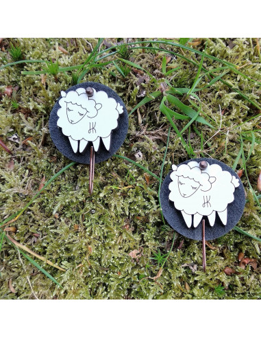 Broche Hilokune para tejer al estilo portugués